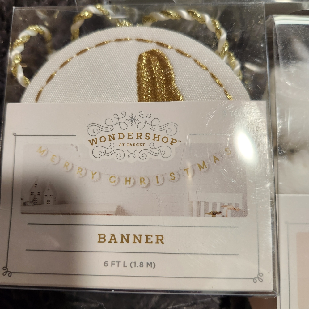 Wondershop Merry Christmas Banner